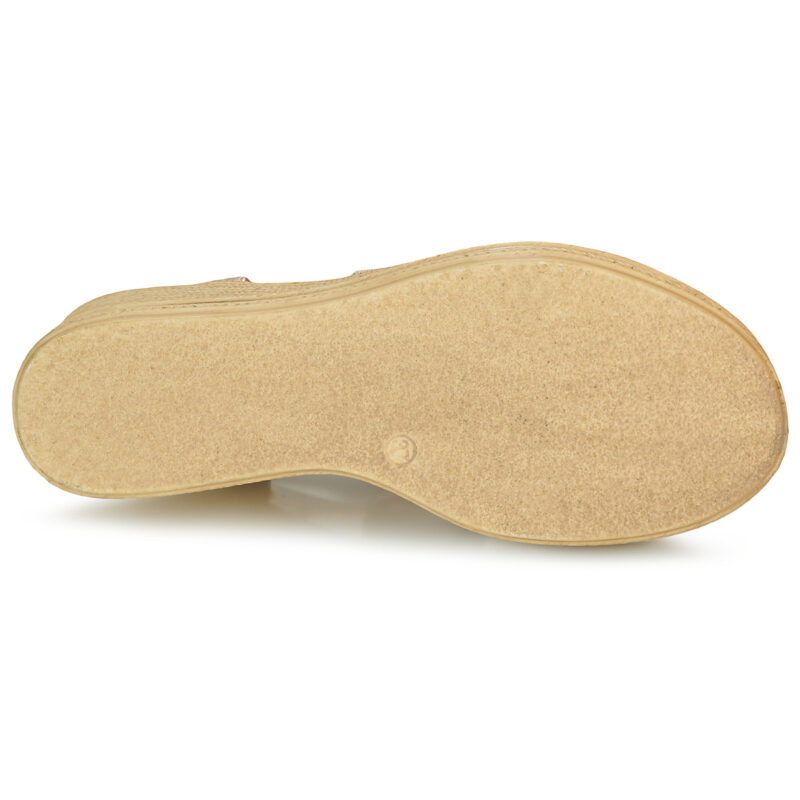 Les Petites Bombes LEANA Oro Sandali con zeppa Donna - 7
