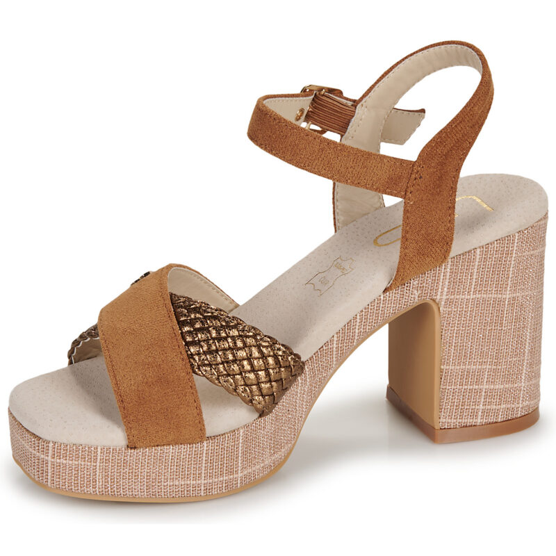 Les Petites Bombes LORENA Marrone Sandali con tacco Donna - 4