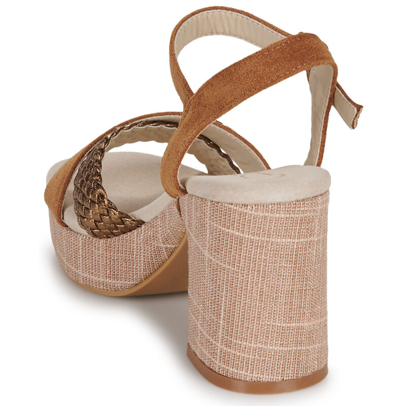 Les Petites Bombes LORENA Marrone Sandali con tacco Donna - 5