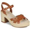 Les Petites Bombes  LOUANE  Marrone -  Sandali con zeppa  Donna