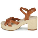 Les Petites Bombes LOUANE Marrone Sandali con zeppa Donna - 4