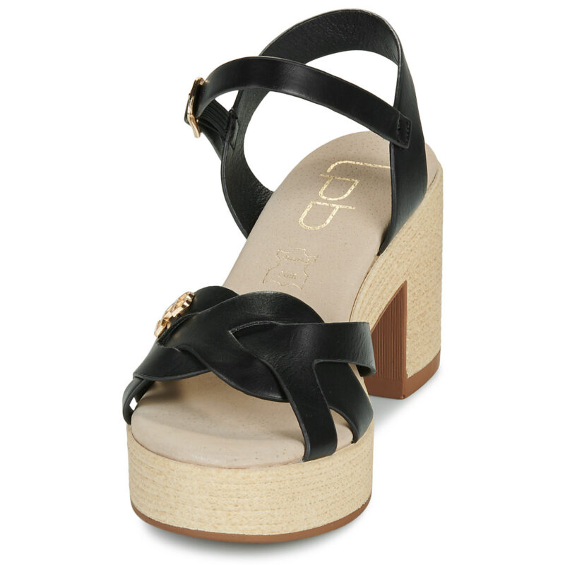 Les Petites Bombes  LOUANE  Nero -  Sandali con zeppa  Donna - 3