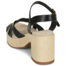 Les Petites Bombes  LOUANE  Nero -  Sandali con zeppa  Donna - 5