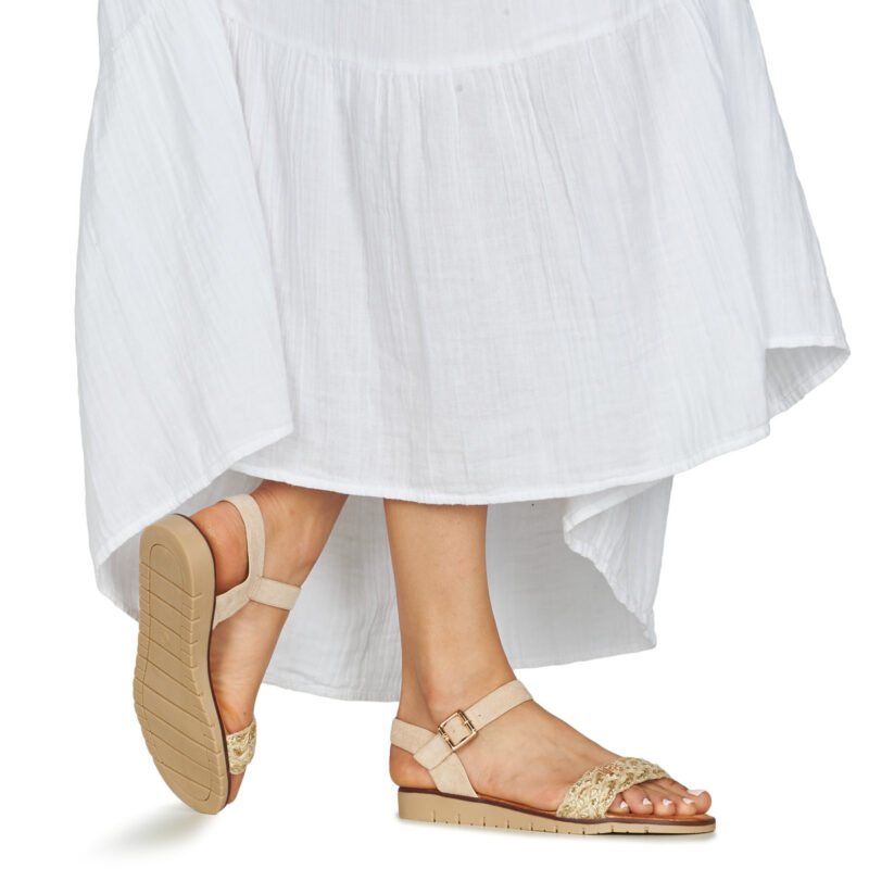 Les Petites Bombes  LEONIE  Beige -  Sandali bassi  Donna - 8