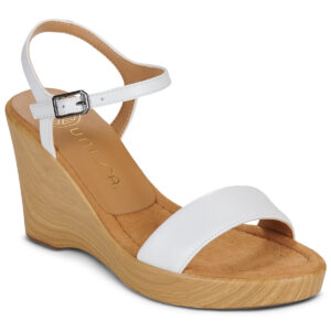 Unisa  RITA  Bianco Sandali con zeppa Donna