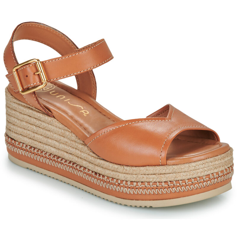Unisa KALTON Marrone Sandali con zeppa Donna - 1