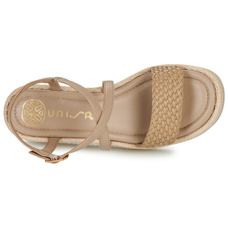 Unisa KALION Beige Sandali con zeppa Donna - 6