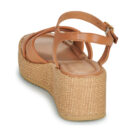 Unisa KEEN Marrone Sandali con zeppa Donna - 5