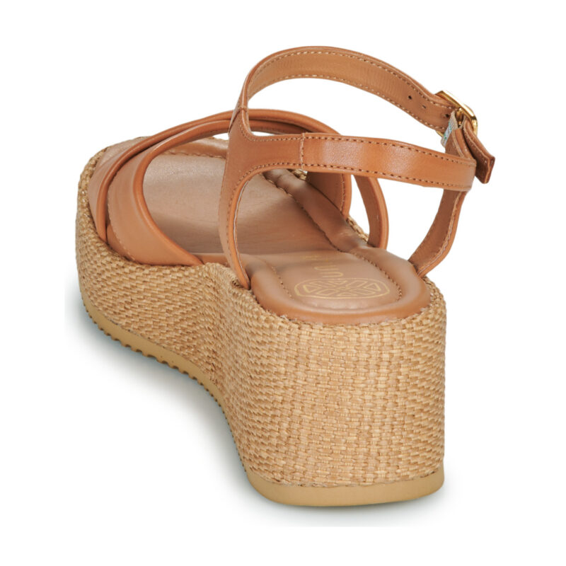 Unisa KEEN Marrone Sandali con zeppa Donna - 5