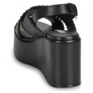 Karl Lagerfeld  WENDY Whipstich Kross Strap  Nero -  Sandali con zeppa  Donna - 5