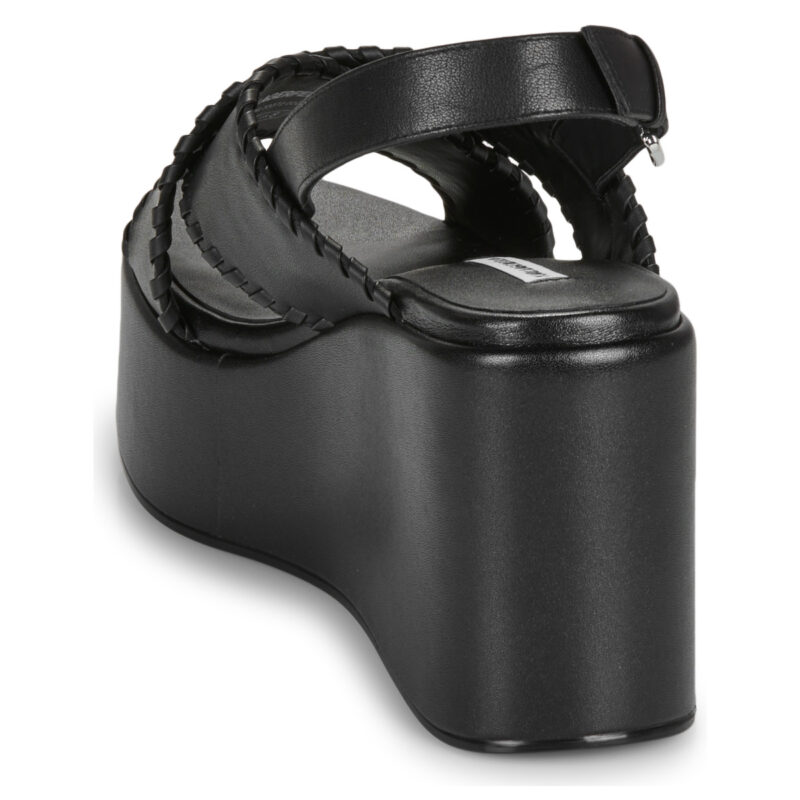 Karl Lagerfeld  WENDY Whipstich Kross Strap  Nero -  Sandali con zeppa  Donna - 5