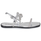 Karl Lagerfeld OLYMPIA Karl Signia Slide Argento Sandali bassi Donna - 2