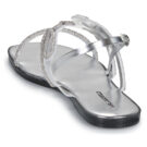 Karl Lagerfeld OLYMPIA Karl Signia Slide Argento Sandali bassi Donna - 5