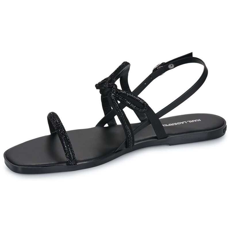 Karl Lagerfeld OLYMPIA Karl Signia Slide Nero Sandali bassi Donna - 4