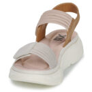 Xti 143986 Beige Sandali con zeppa Donna - 3