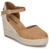 Refresh 172644 Marrone Sandali con zeppa Donna