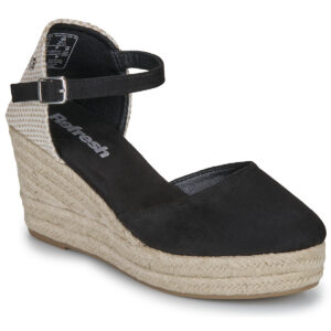 Refresh  172644  Nero Sandali con zeppa Donna