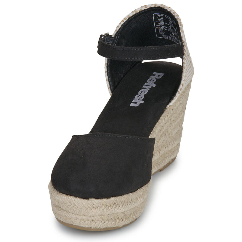 Refresh 172644 Nero Sandali con zeppa Donna - 3