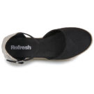 Refresh 172644 Nero Sandali con zeppa Donna - 6