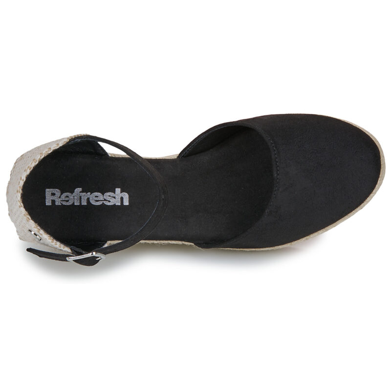Refresh 172644 Nero Sandali con zeppa Donna - 6