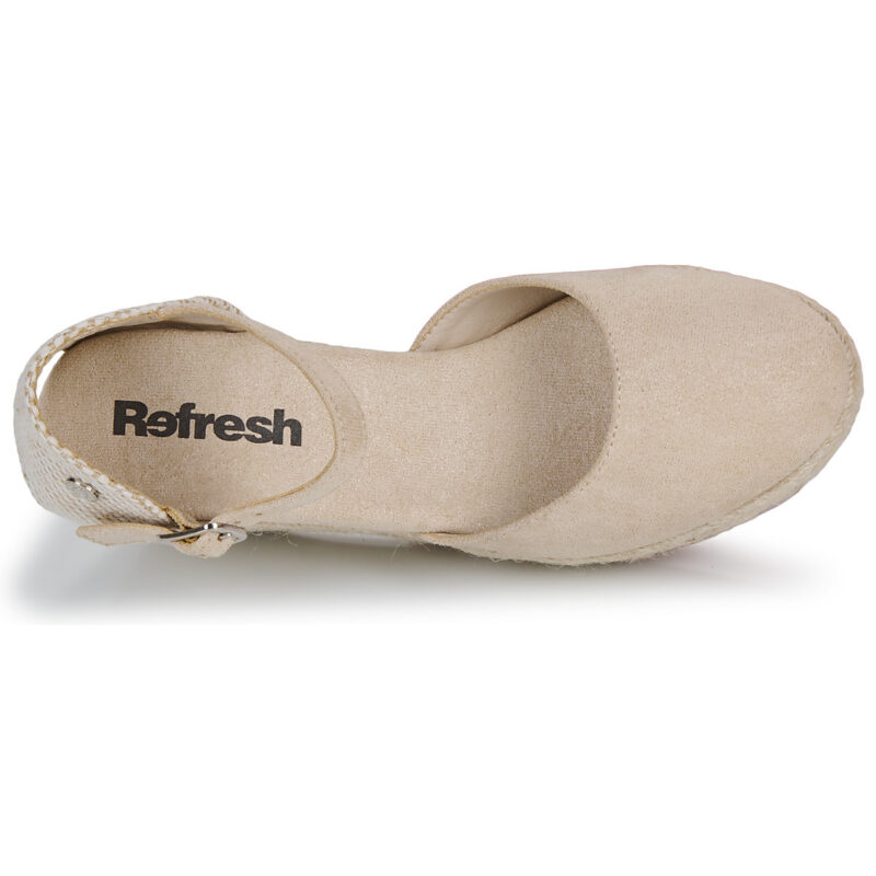 Refresh 172644 Beige Sandali con zeppa Donna - 6