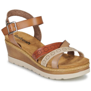 Refresh  172682  Marrone Sandali con zeppa Donna