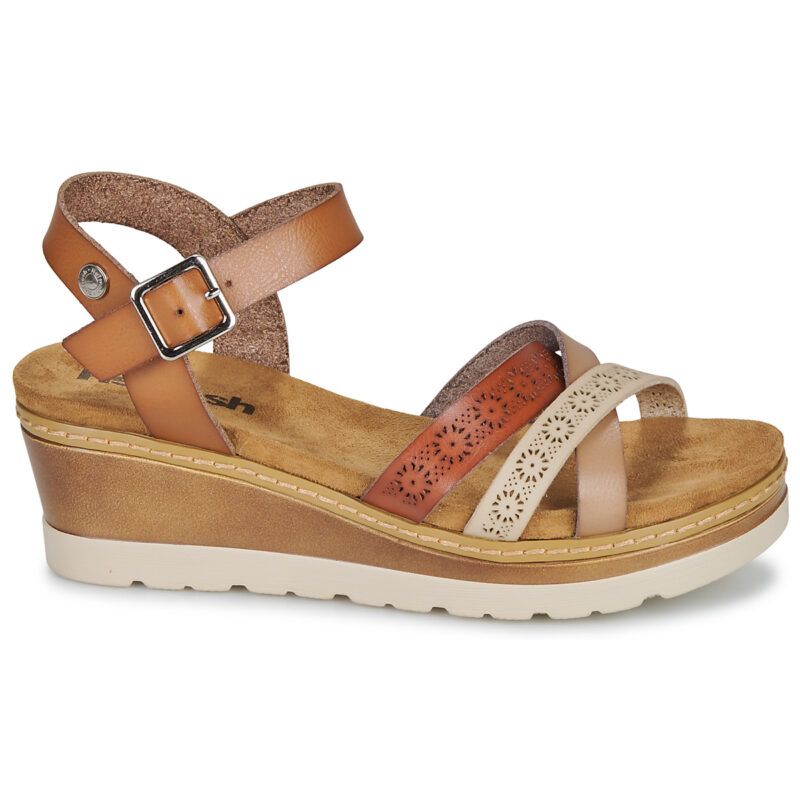 Refresh 172682 Marrone Sandali con zeppa Donna - 2