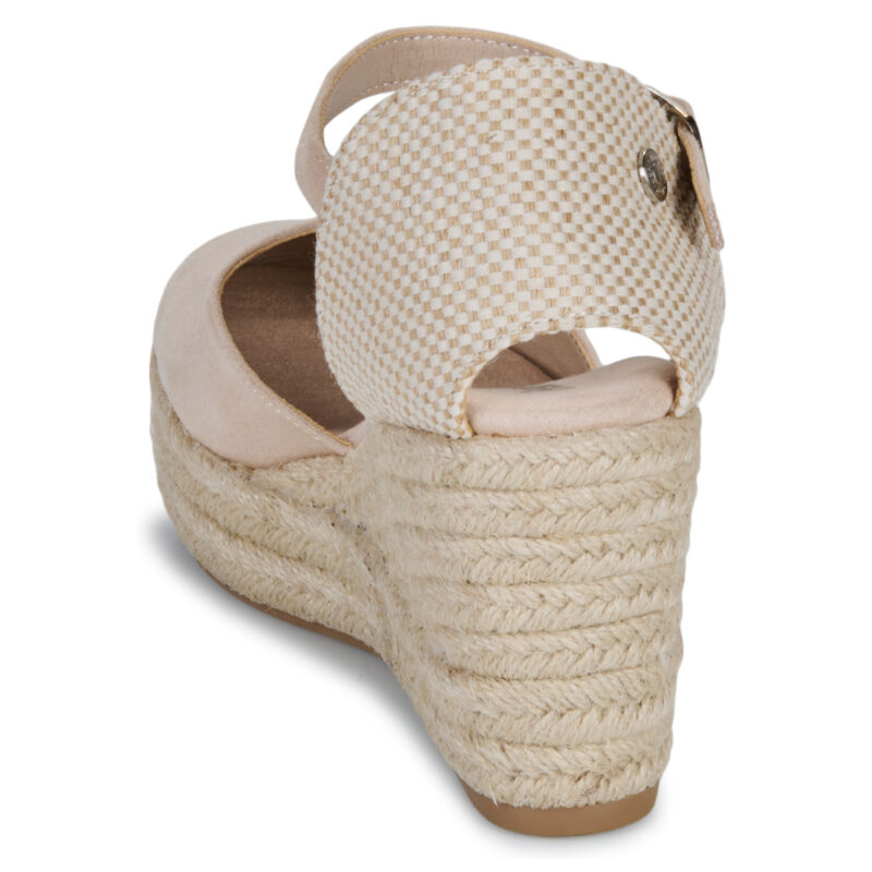 Refresh 172644 Beige Sandali con zeppa Donna - 5