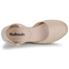 Refresh 172644 Beige Sandali con zeppa Donna - 6