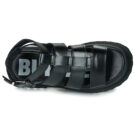 Buffalo PLUTO GLD Nero Sandali con zeppa Donna - 6