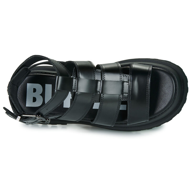 Buffalo PLUTO GLD Nero Sandali con zeppa Donna - 6