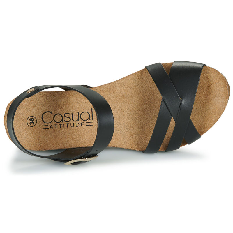 Casual Attitude OYA Nero Sandali con tacco Donna - 6
