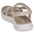 Sandales plates Skechers GO WALK FLEX - Beige Sublime - Pointure 5