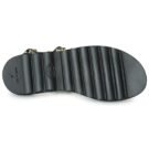 Fru.it 9169-100-HELGA-NERO-TEXANO-NERO Nero Sandali con zeppa Donna - 7