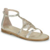 Fru.it 9184-100-CUOIO-NATURALE-PARK-IVORY Oro Sandali bassi Donna