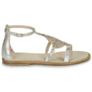 Fru.it 9184-100-CUOIO-NATURALE-PARK-IVORY Oro Sandali bassi Donna - 2