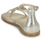 Fru.it 9184-100-CUOIO-NATURALE-PARK-IVORY Oro Sandali bassi Donna - 5