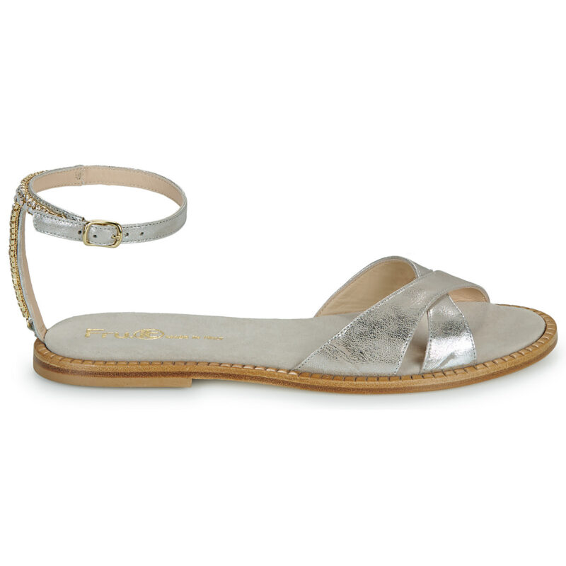 Fru.it 9185-100-CUOIO-NATURALE-PARK-MONUMENT Oro Sandali bassi Donna - 2
