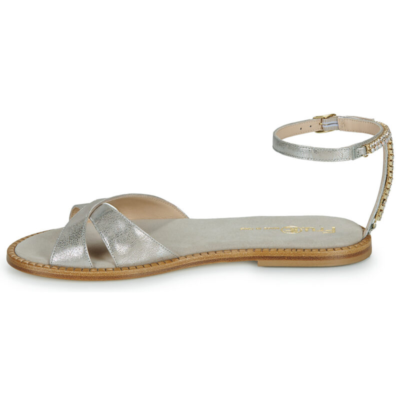 Fru.it 9185-100-CUOIO-NATURALE-PARK-MONUMENT Oro Sandali bassi Donna - 4