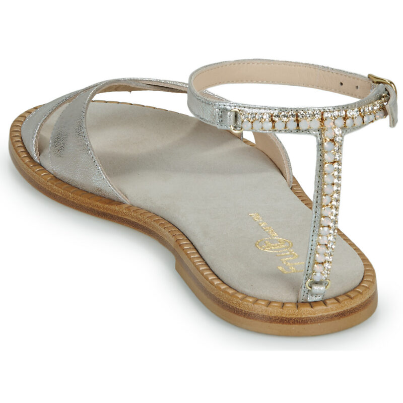 Fru.it 9185-100-CUOIO-NATURALE-PARK-MONUMENT Oro Sandali bassi Donna - 5