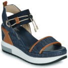 NeroGiardini  E513600D  Blu -  Sandali con zeppa  Donna - 1