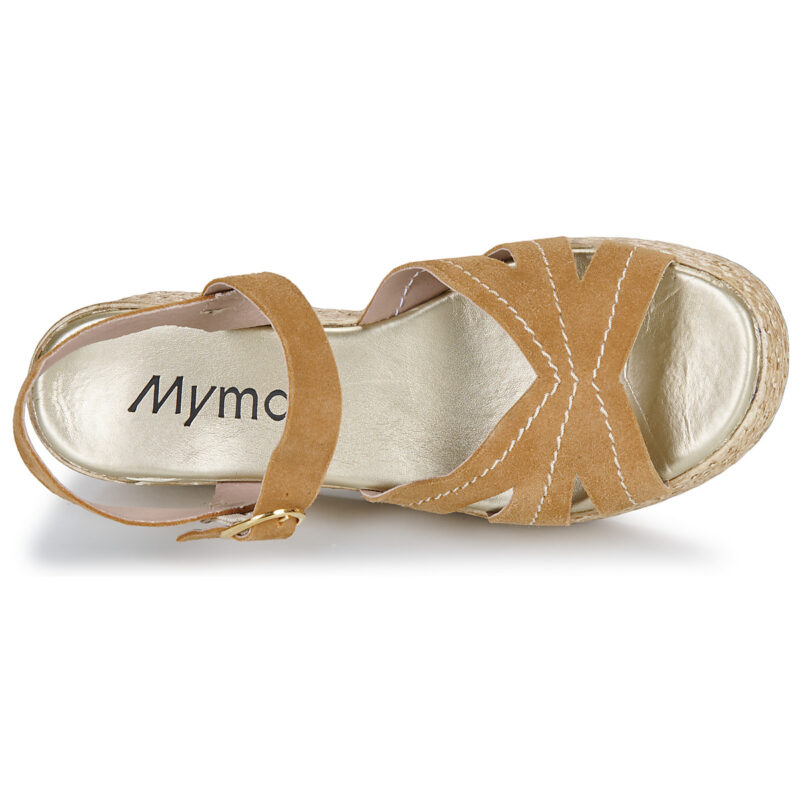 Myma - Marrone Sandali con zeppa Donna - 6