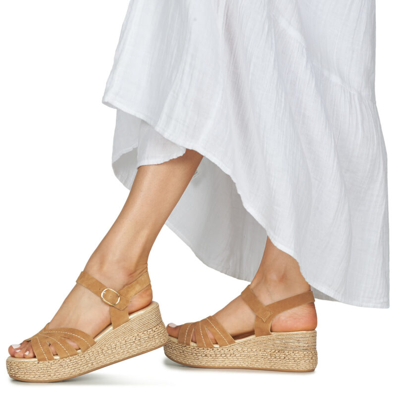 Myma - Marrone Sandali con zeppa Donna - 8