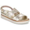 Myma - Oro Sandali con zeppa Donna