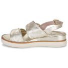 Myma - Oro Sandali con zeppa Donna - 4