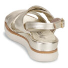 Myma - Oro Sandali con zeppa Donna - 5