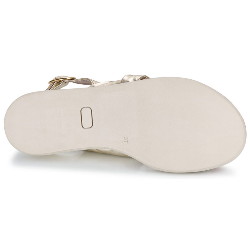 Myma - Oro Sandali con zeppa Donna - 7