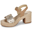 Myma - Oro Sandali con tacco Donna - 4