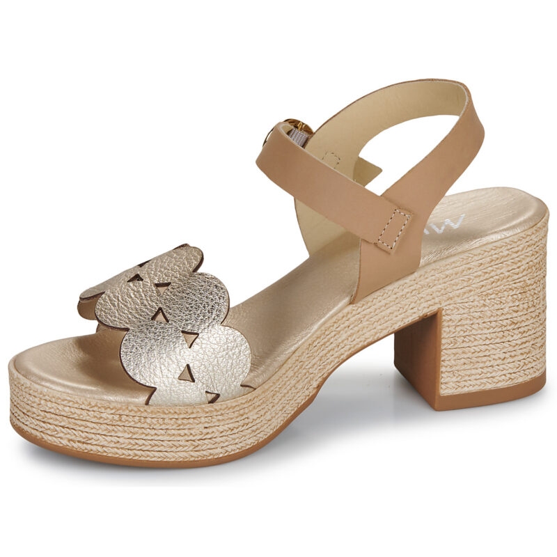 Myma - Oro Sandali con tacco Donna - 4