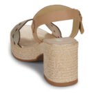 Myma - Oro Sandali con tacco Donna - 5